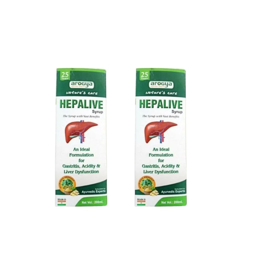 Arogya Hepalive Syrup - Limited Time Offer