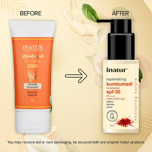 Buy Inatur Kumkumadi Sunscreen SPF 30 from DrMediCart, Ship from India to USA