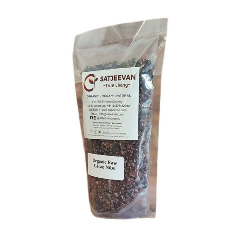 Satjeevan Organic Raw Cacao Nibs