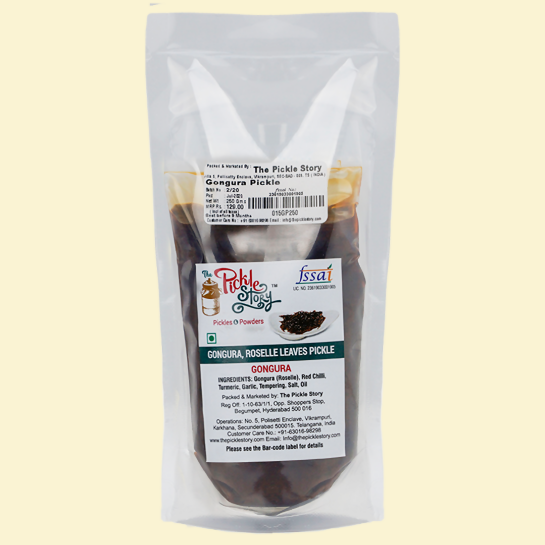 The Pickle Story Gongura Pickle