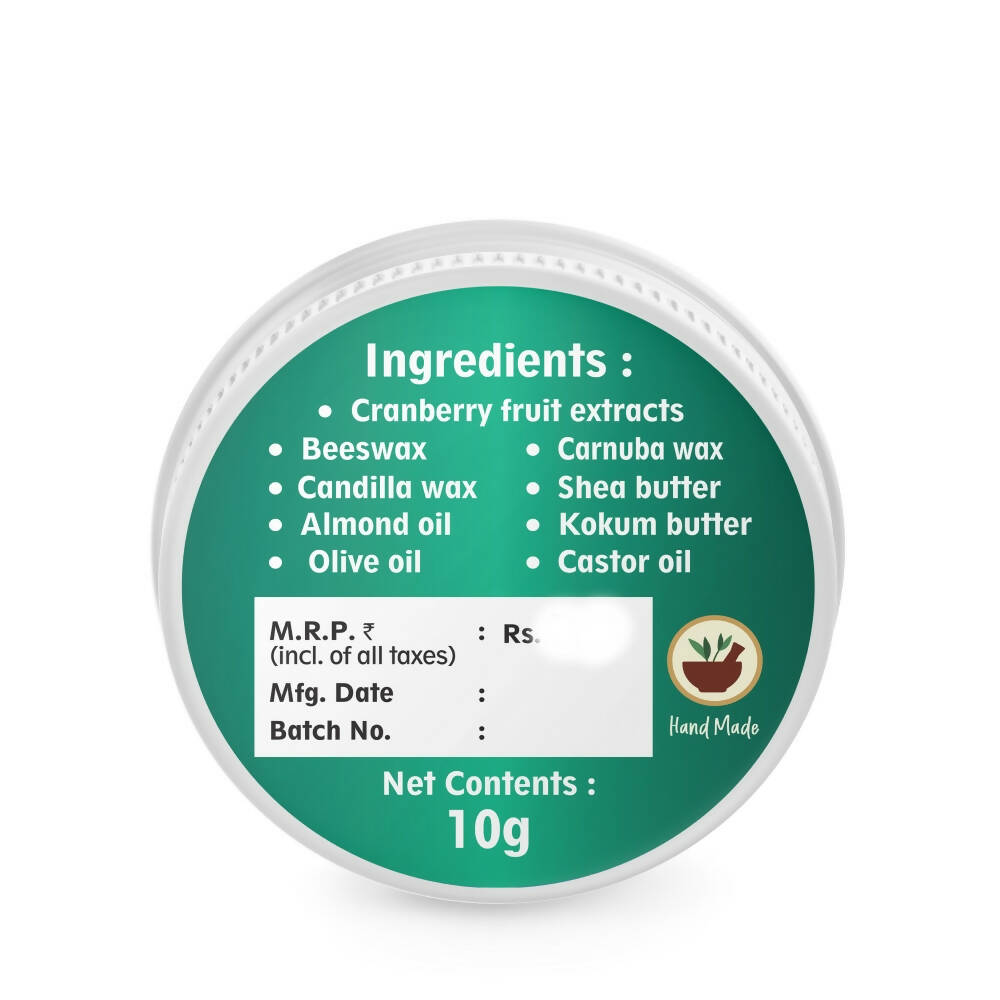 Lakshmi Krishna Naturals Cranberry Juicy Lip Balm - DrMediCart