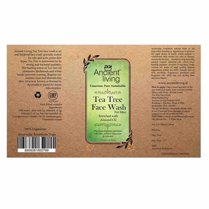 Ancient Living Tea Tree Face Wash - DrMediCart
