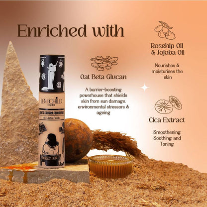 Buy LoveChild By Masaba Gupta Lights. Camera. Foundation - Dark Chocolate Ballet from DrMediCart, Ship from India to USA