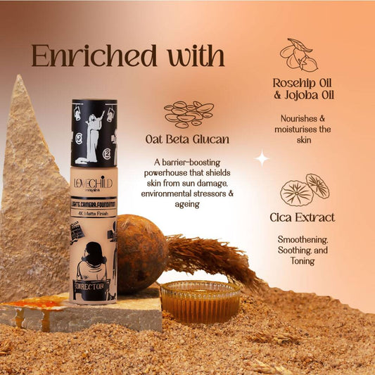 Buy LoveChild By Masaba Gupta Lights. Camera. Foundation - Dark Chocolate Ballet from DrMediCart, Ship from India to USA