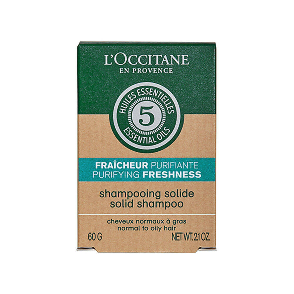 L'Occitane Purifying Refreshing Solid Shampoo