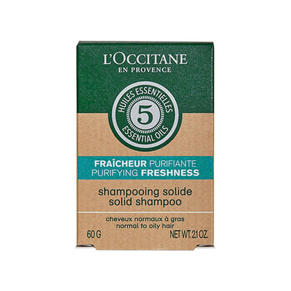 L'Occitane Purifying Refreshing Solid Shampoo