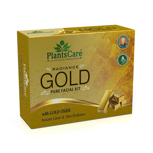 Buy Plants Care Radiance Gold Pure Facial kit 525g from DrMediCart, Ship from India to USA
