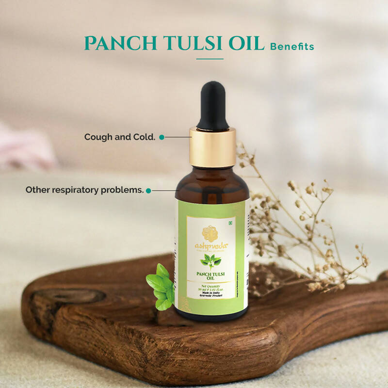 Ashpveda Panch Tulsi Oil
