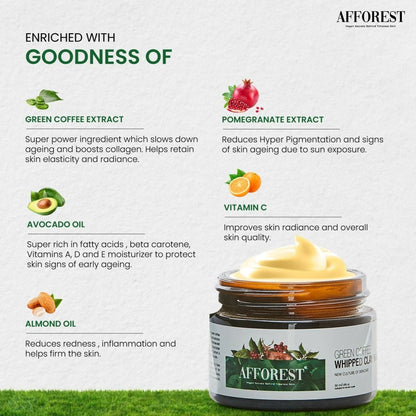 Afforest Green Coffee Whipped Clay Mask