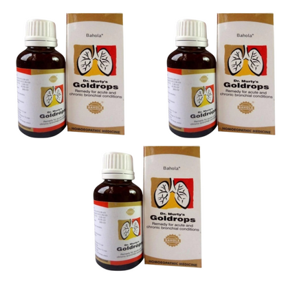 Bahola Homeopathy Dr. Murty's Gold Drops