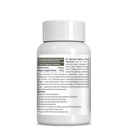 Ae Naturals Barley Grass Capsules
