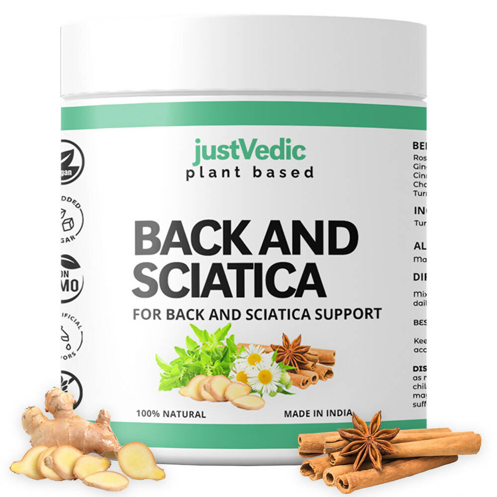 Buy Just Vedic Back And Sciatica Support Drink Mix from DrMediCart, Ship from India to USA