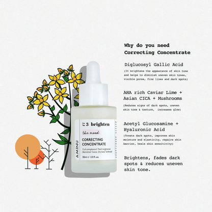 Aminu Brighten Correcting Concentrate For Pigmentation, Uneven Skintone