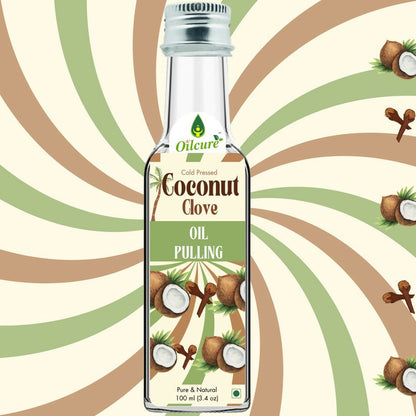 Oilcure Coconut Clove Oil Pulling
