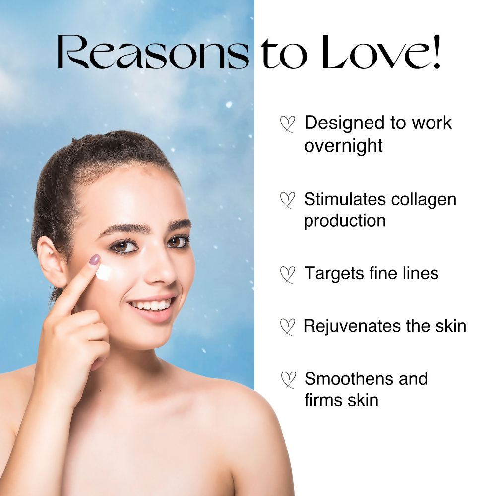 Nourish Mantra Urban Rani Face Night Glow Cream Youth Preserve with Retinol