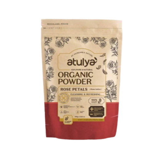 Buy Atulya Natural Rose Petals Organic Powder from DrMediCart, Ship from India to USA