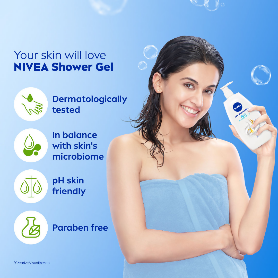 Nivea Soft & Almond Oil Shower Gel