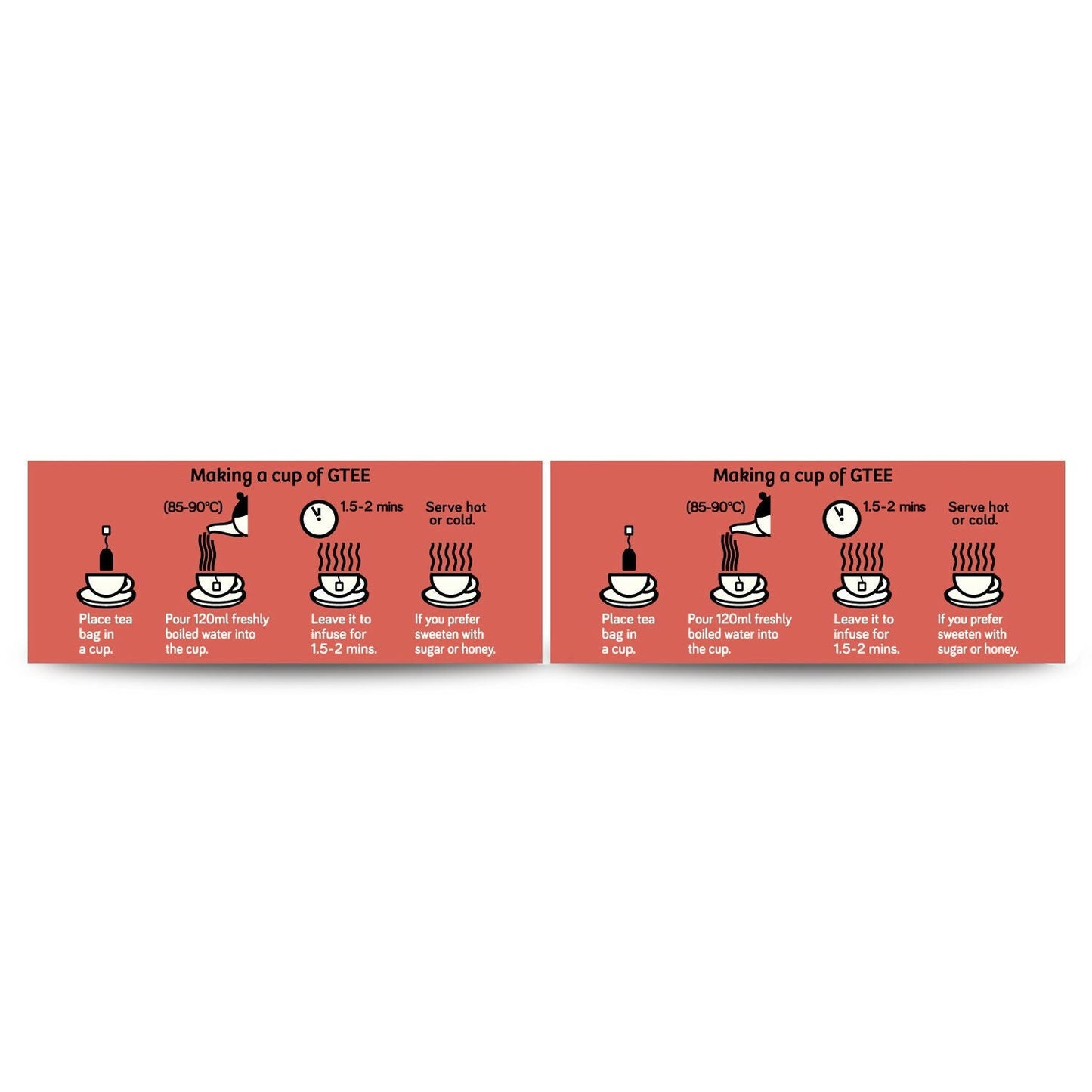 Gtee Green Tea Bags - Jasmine