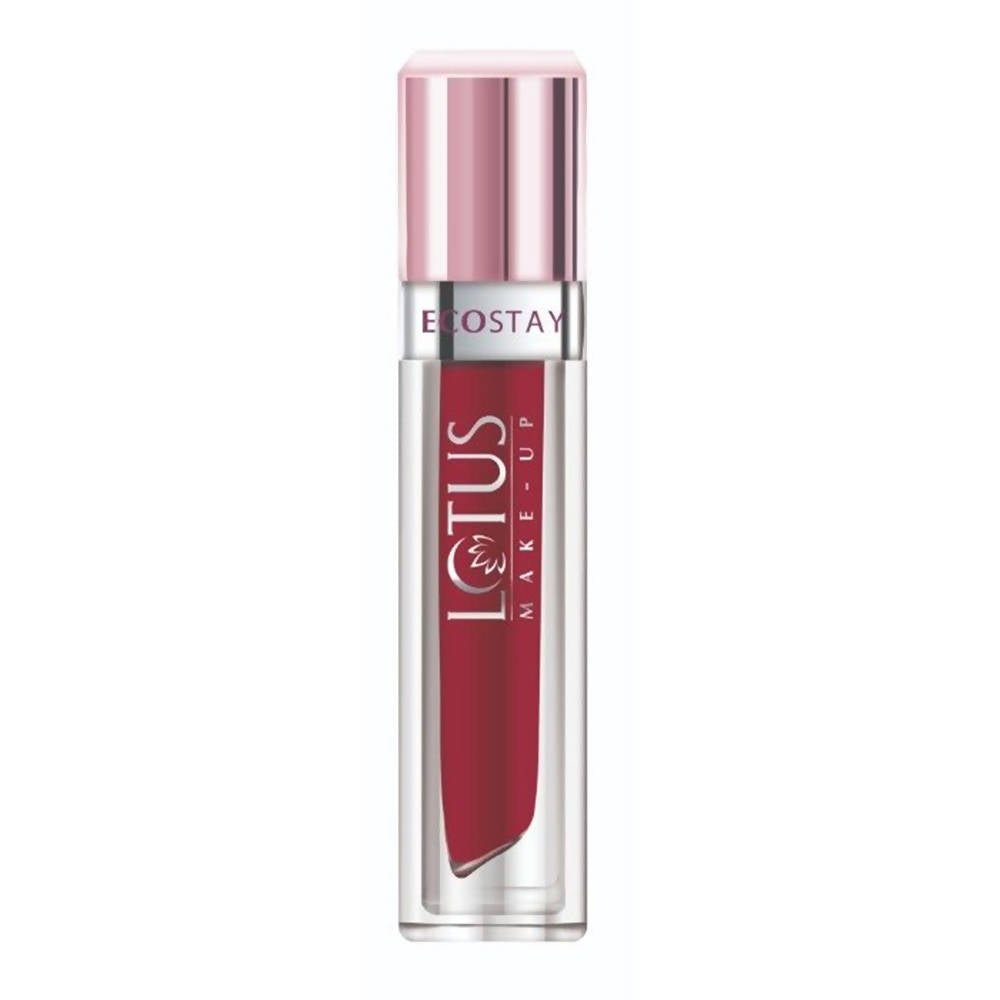 Lotus Make-Up Ecostay Matte Lip Lacquer - Red Fantasy (4 Gm) - DrMediCart