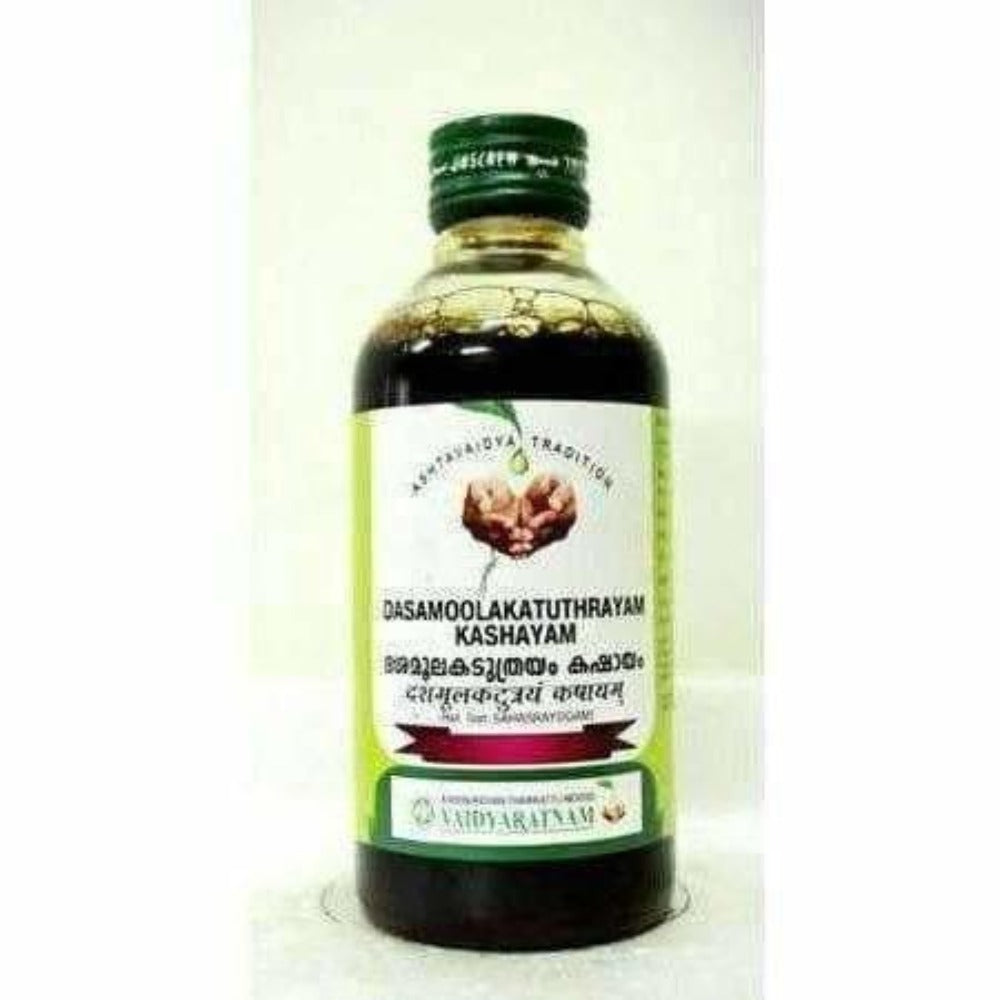 Buy Vaidyaratnam Dasamoolakaduthrayam Kashayam from DrMediCart, Ship from India to USA