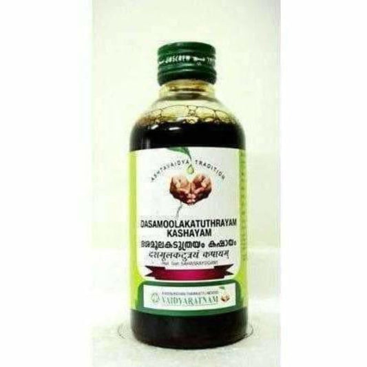 Buy Vaidyaratnam Dasamoolakaduthrayam Kashayam from DrMediCart, Ship from India to USA