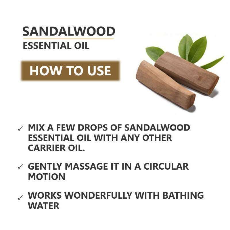 Skiura Nature 100% Natural Sandalwood Essential Oil