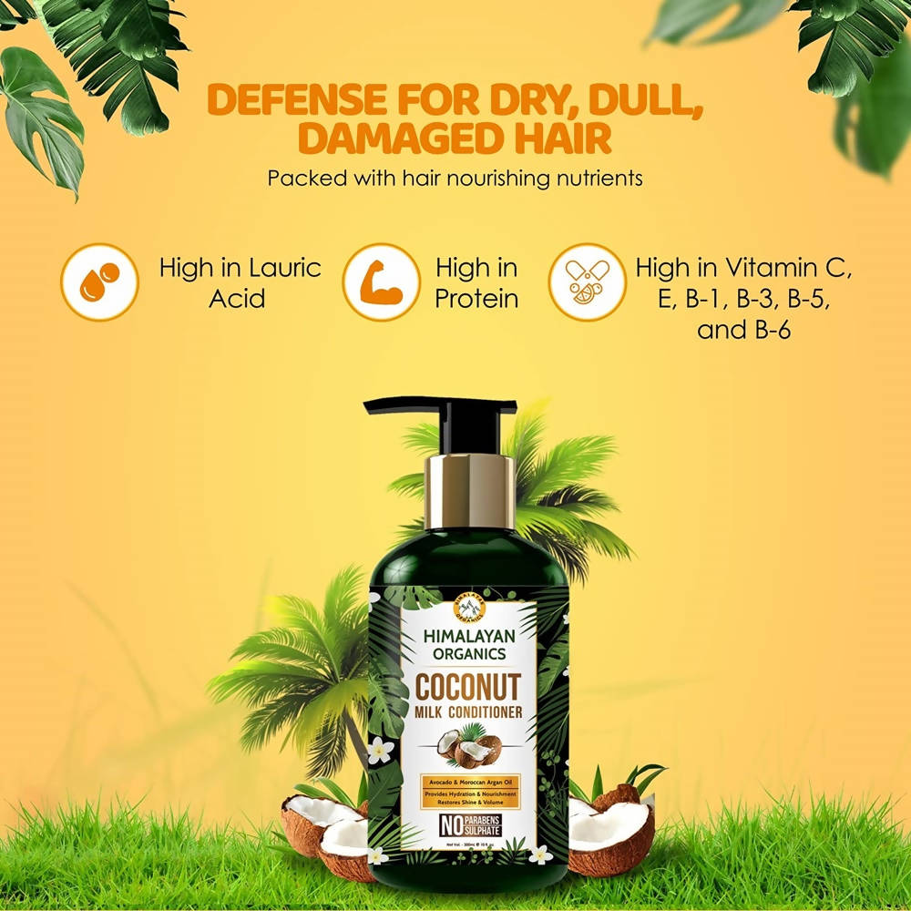 Himalayan Organics Coconut Milk Conditioner - DrMediCart