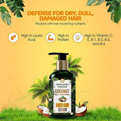 Himalayan Organics Coconut Milk Conditioner - DrMediCart