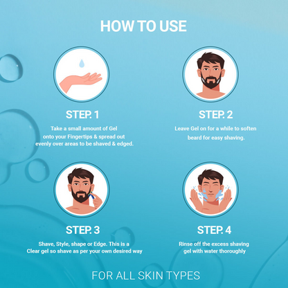 NishMan Fresh Active Energizing Shaving Gel Moisturizing