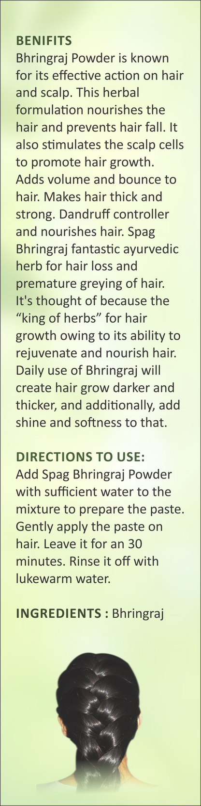 Spag Herbals Premium Bhringraj Powder