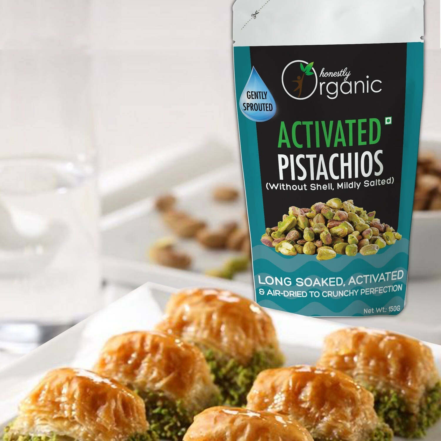 D-Alive Honestly Organic Activated Pistachios - Drmedicart