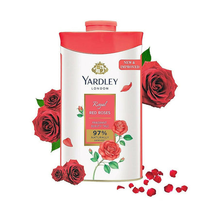 Yardley London Royal Red Rose Talc Powder For Women