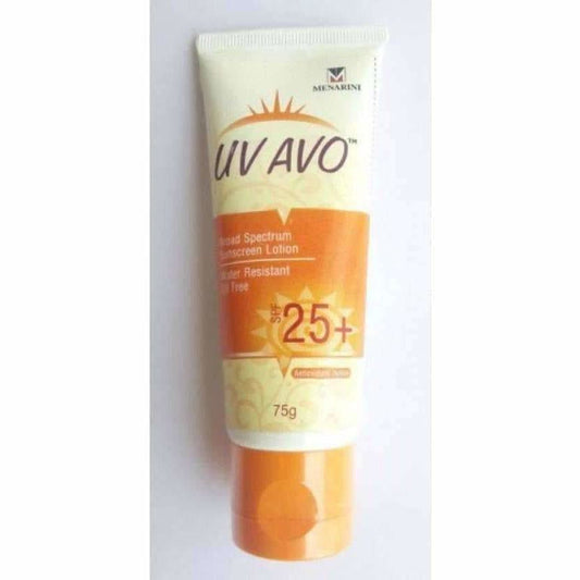 Buy Menarini UV Avo Broad Spectrum Sunscreen Lotion - SPF 25+ from DrMediCart, Ship from India to USA