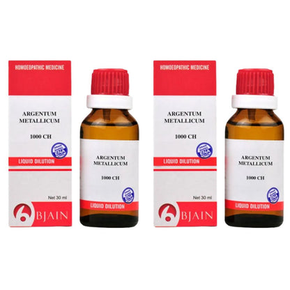 Bjain Homeopathy Argentum Metallicum Dilution