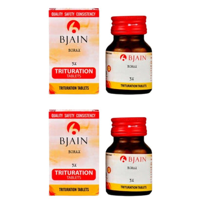 Bjain Homeopathy Borax Trituration Tablets
