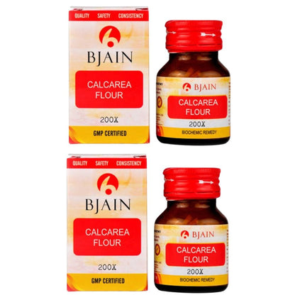 Bjain Homeopathy Calcarea Fluorica (Flour) Biochemic Tablet