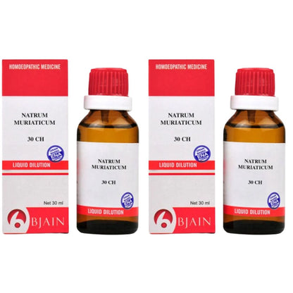 Bjain Homeopathy Natrum Muriaticum Dilution
