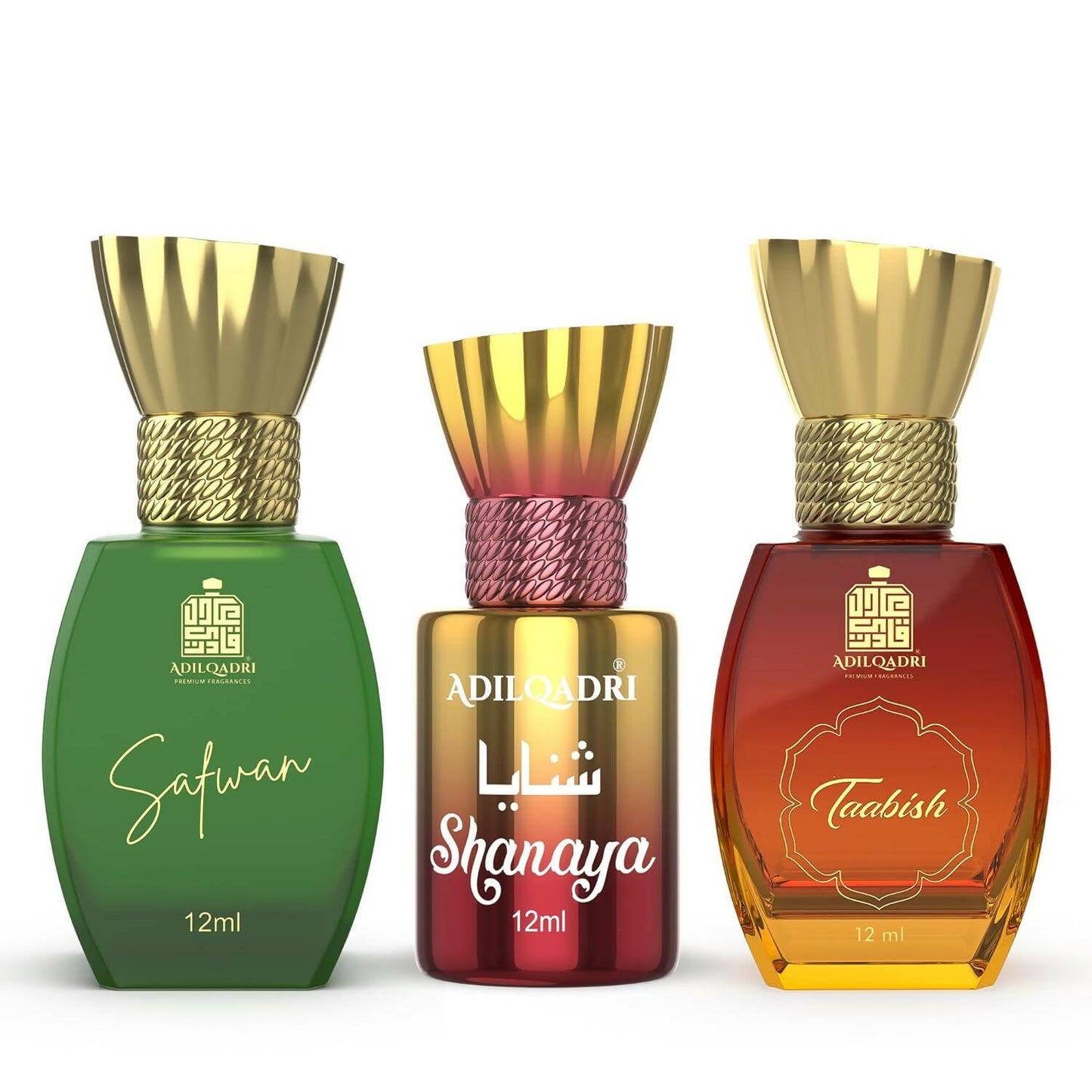 Buy AdilQadri Taabish, Shanaya & Safwan Attar Combo from DrMediCart, Ship from India to USA