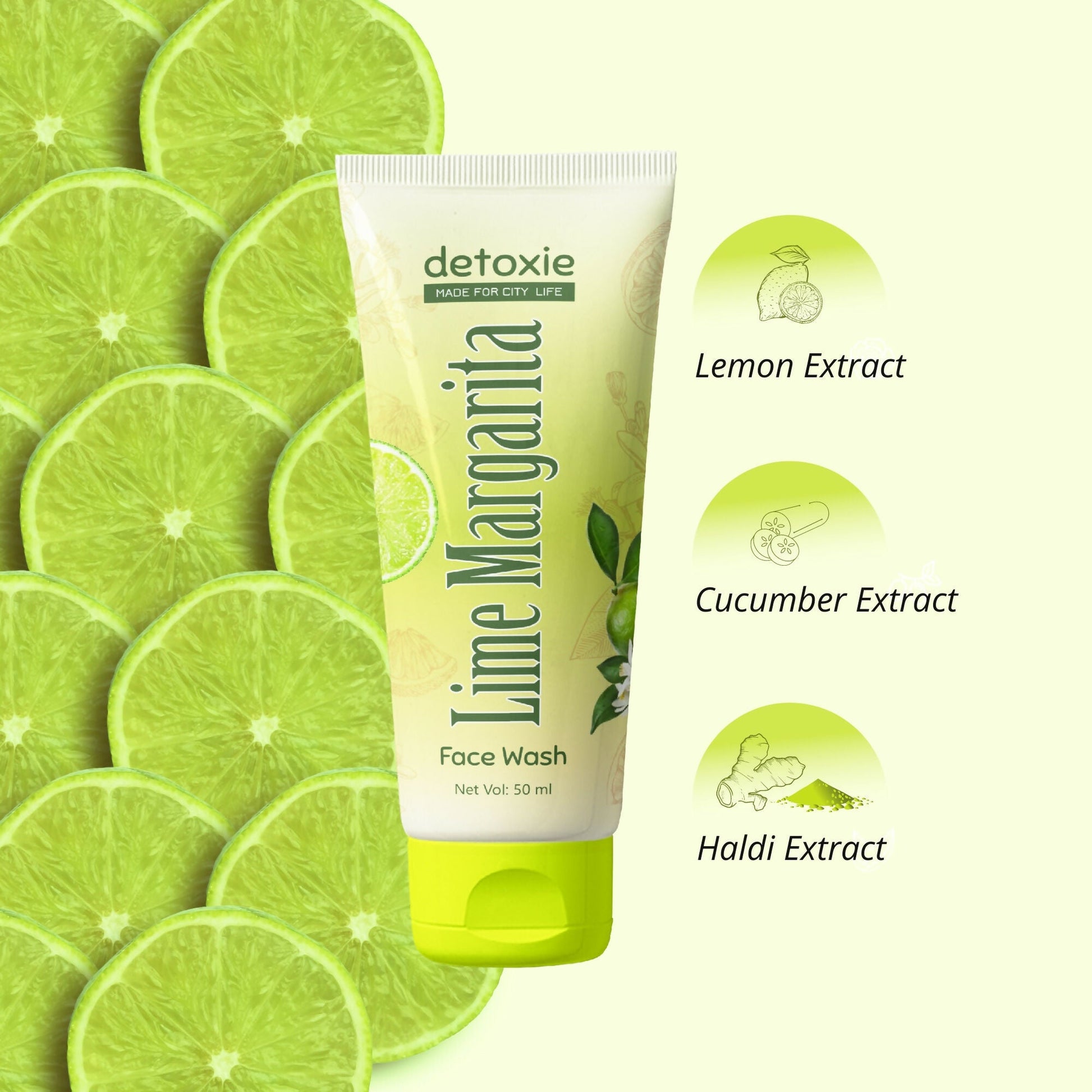 Detoxie Lime Margarita Face Wash