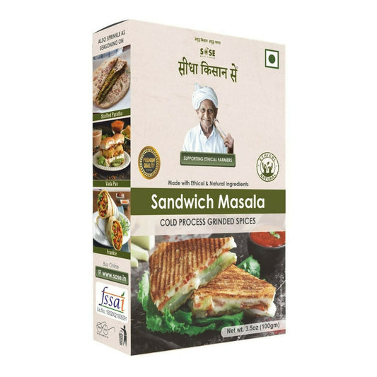 Gir Sidha Kisan Se Natural Sandwich Masala