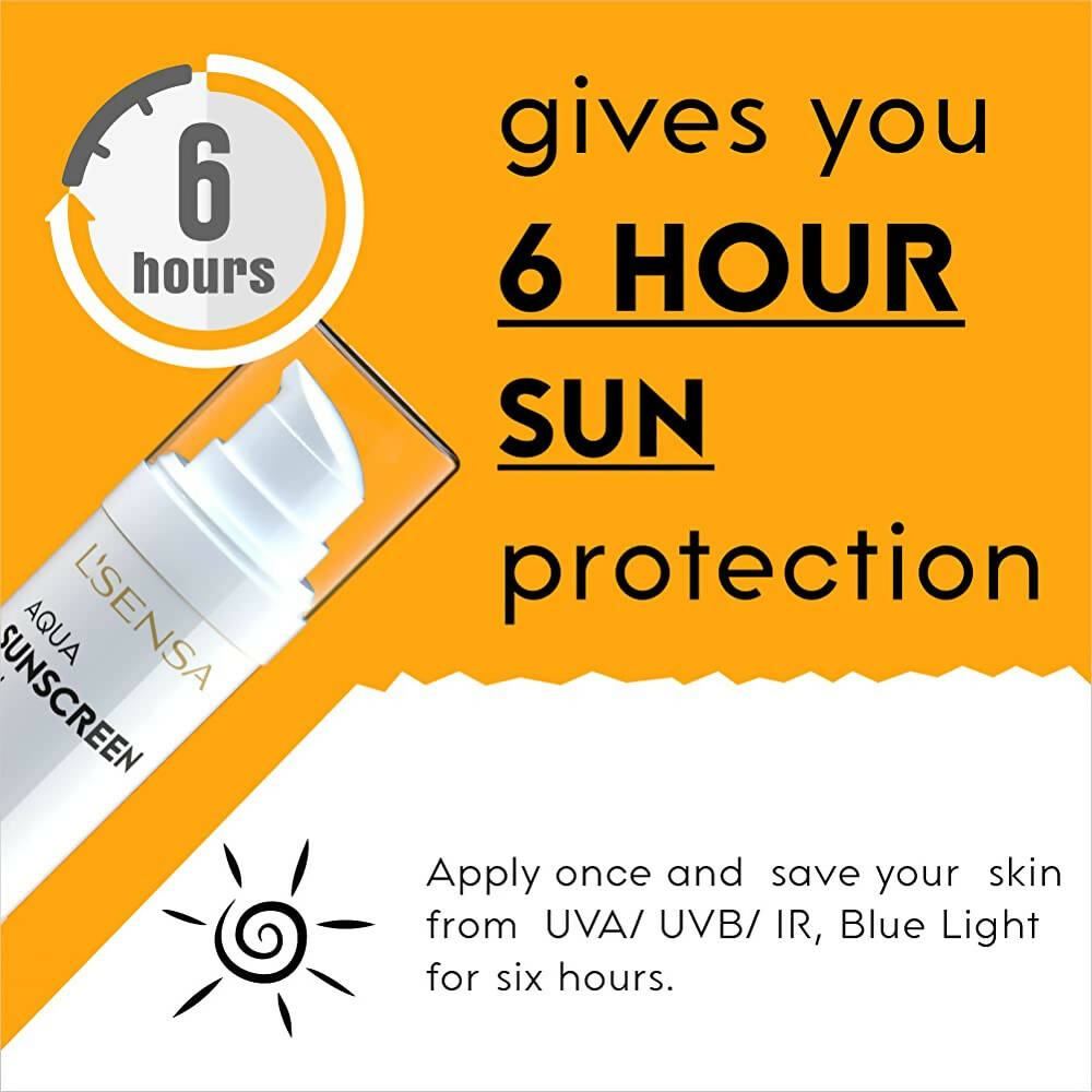 L'Sensa Aqua Sunscreen Gel SPF 50