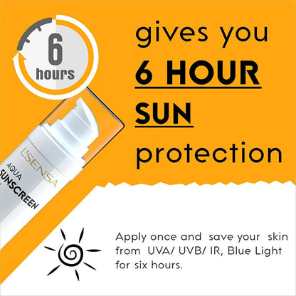 L'Sensa Aqua Sunscreen Gel SPF 50
