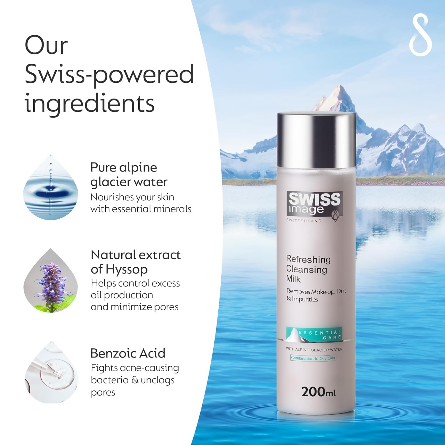 Swiss Image Refreshing Cleansing Milk