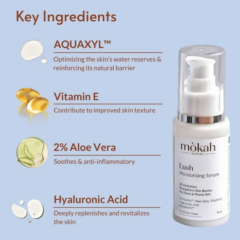 Mokah Woman Lush Moisturising Serum