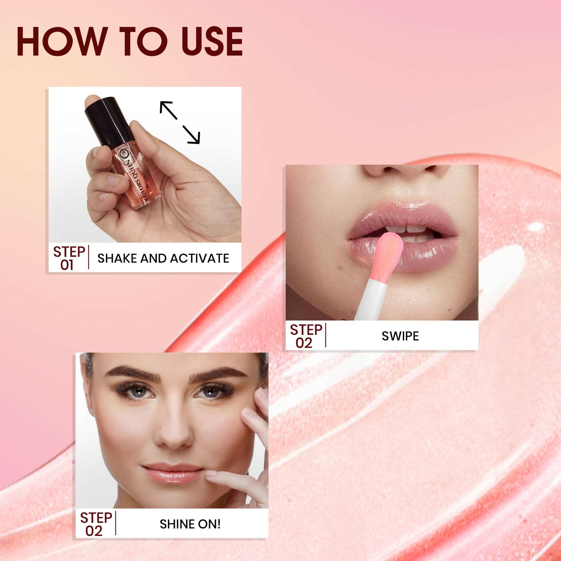 Colors Queen Glossy Lips Lips Therapy - Avocado