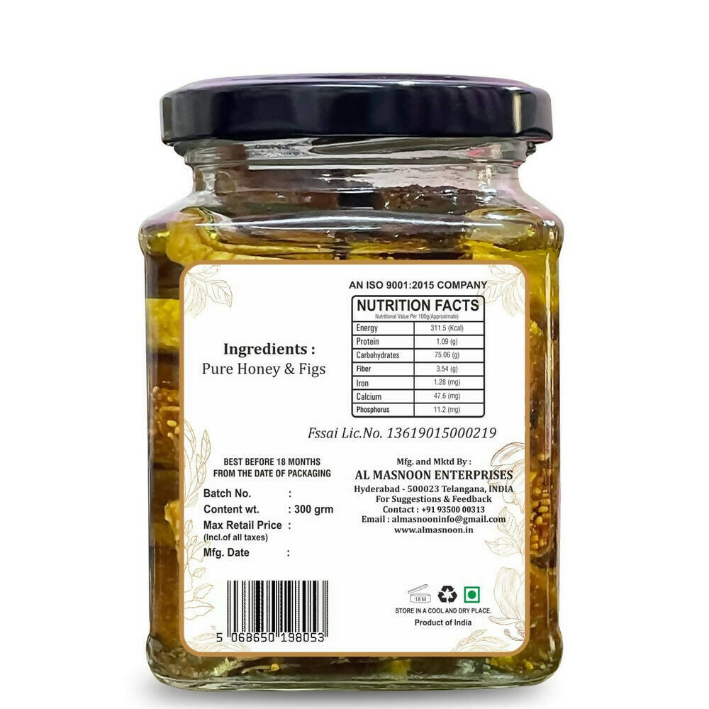 Al Masnoon Honey With Figs - Drmedicart