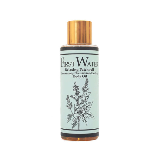 First Water Relaxing Patchouli Body Oil