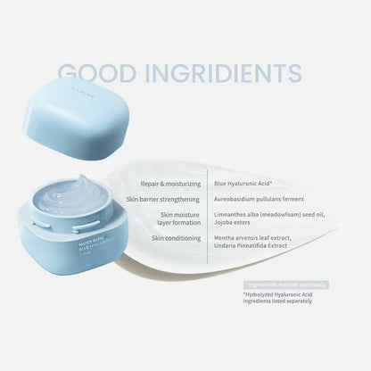 Laneige Water Bank Blue Hyaluronic Face Cream - Korean skincare