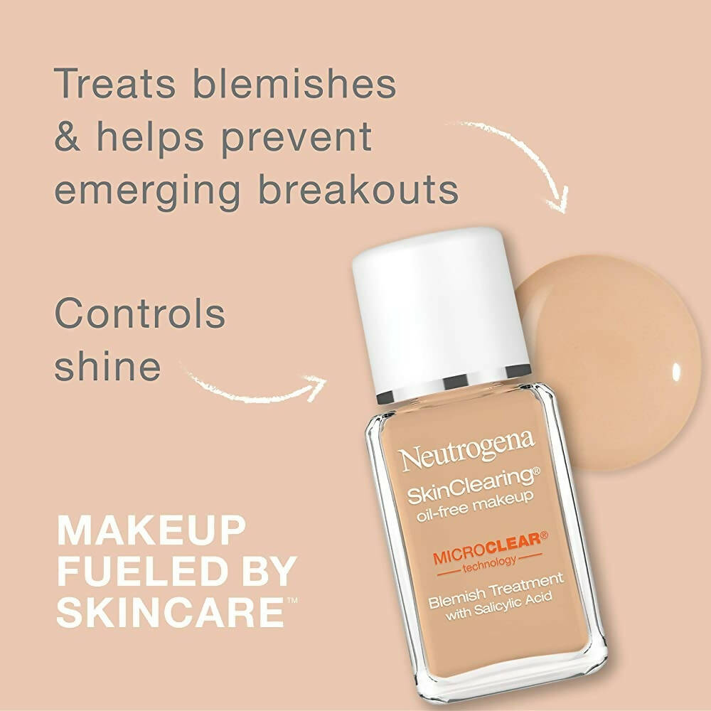 Neutrogena Skinclearing Makeup, 8 Medium Beige
