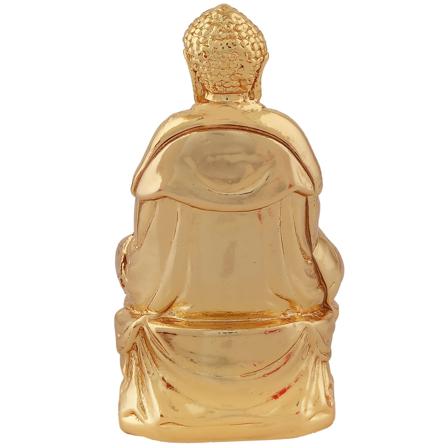 Estele Gold-Polished Lord Gautam Buddha Mediatating Idol statue for Home DÃ©cor/Gifts